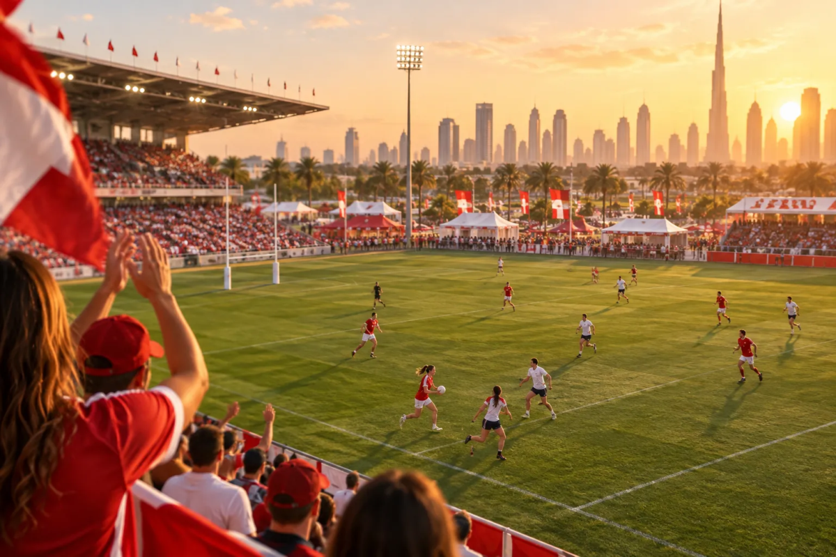 Gaelic Football at the Emirates Dubai 7s