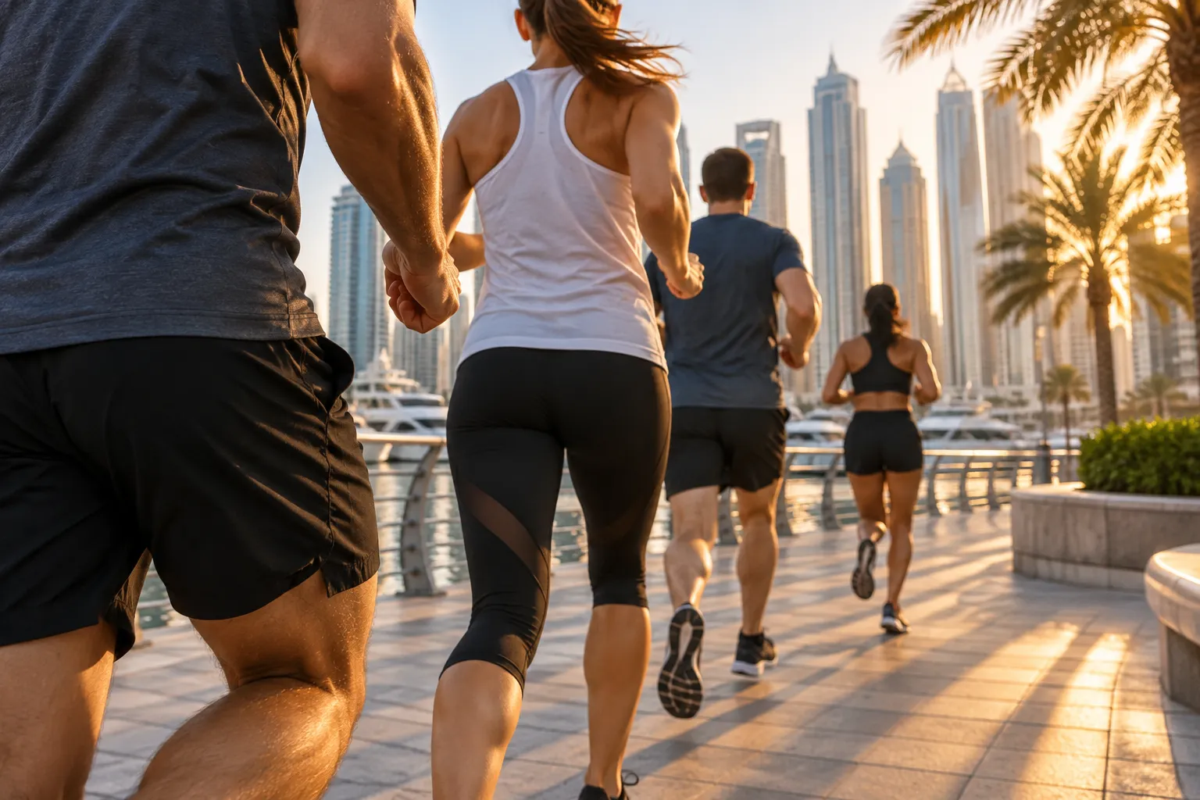 EBBF Weekly Community Run, Dubai Marina