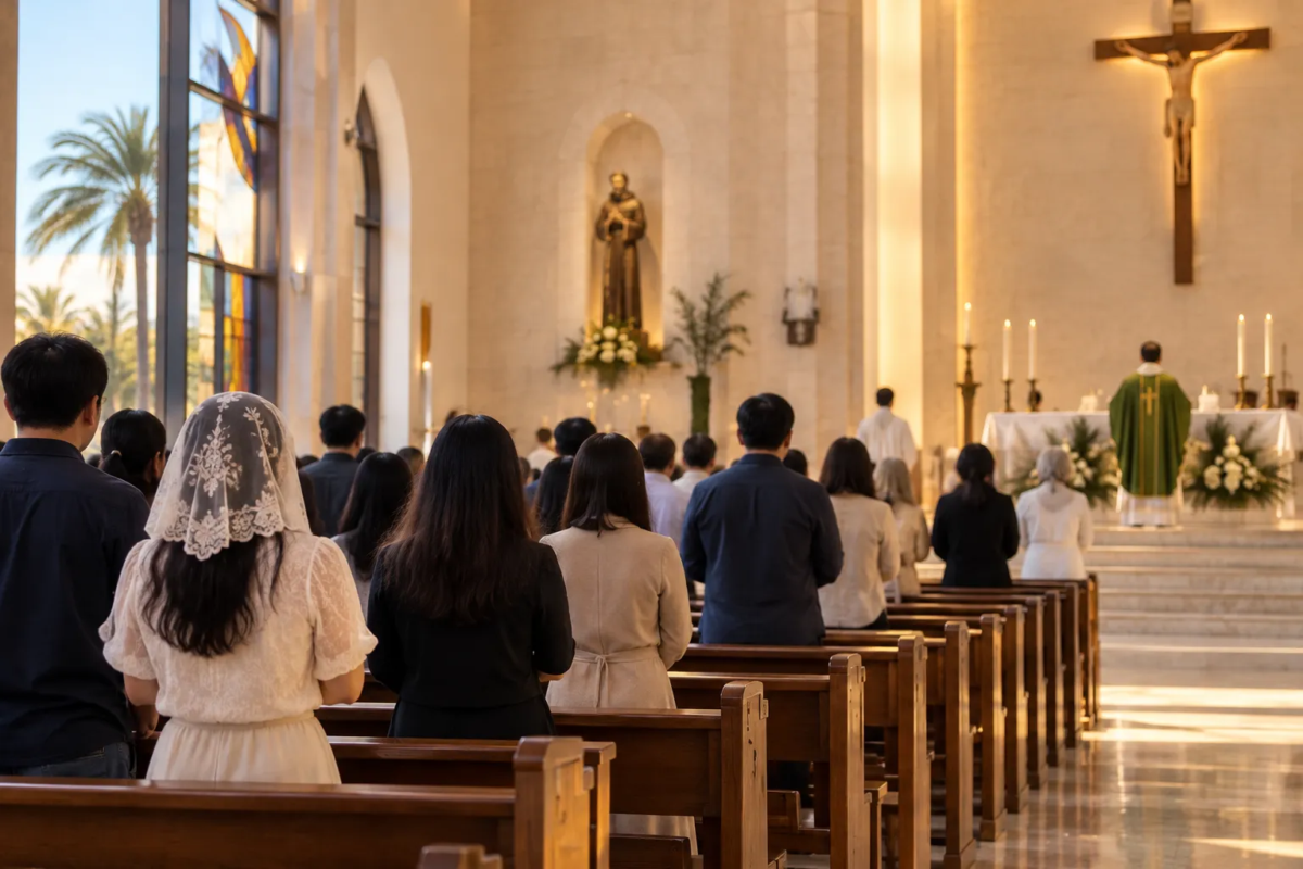 Korean Catholic Mass